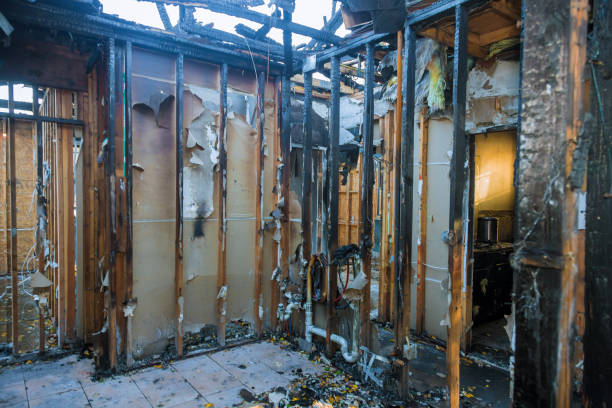 Professional Soot Cleanup technician working in Bastrop, LA